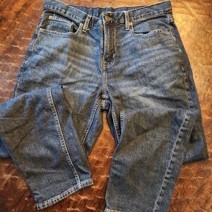 Old Navy Jeans Mens 34X32 Dark Wash Denim Athletic Taper Built In Flex 5 Pocket